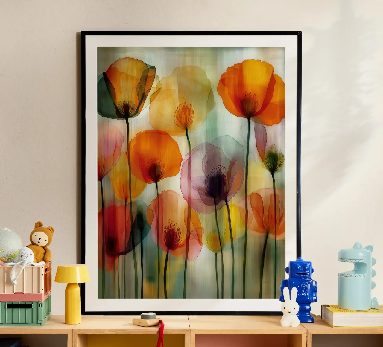 Arte da parete di Imagine poster con telaio in legno da Imagine