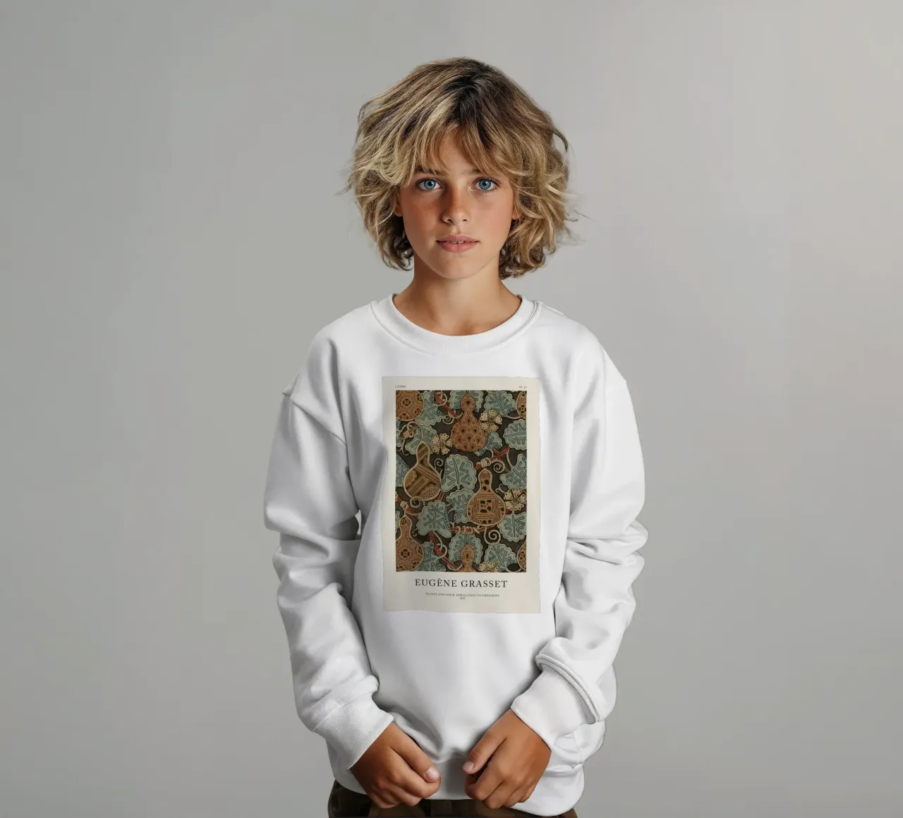 Grasset - Courd 15 felpa bambino da Vintage by JUNIQE