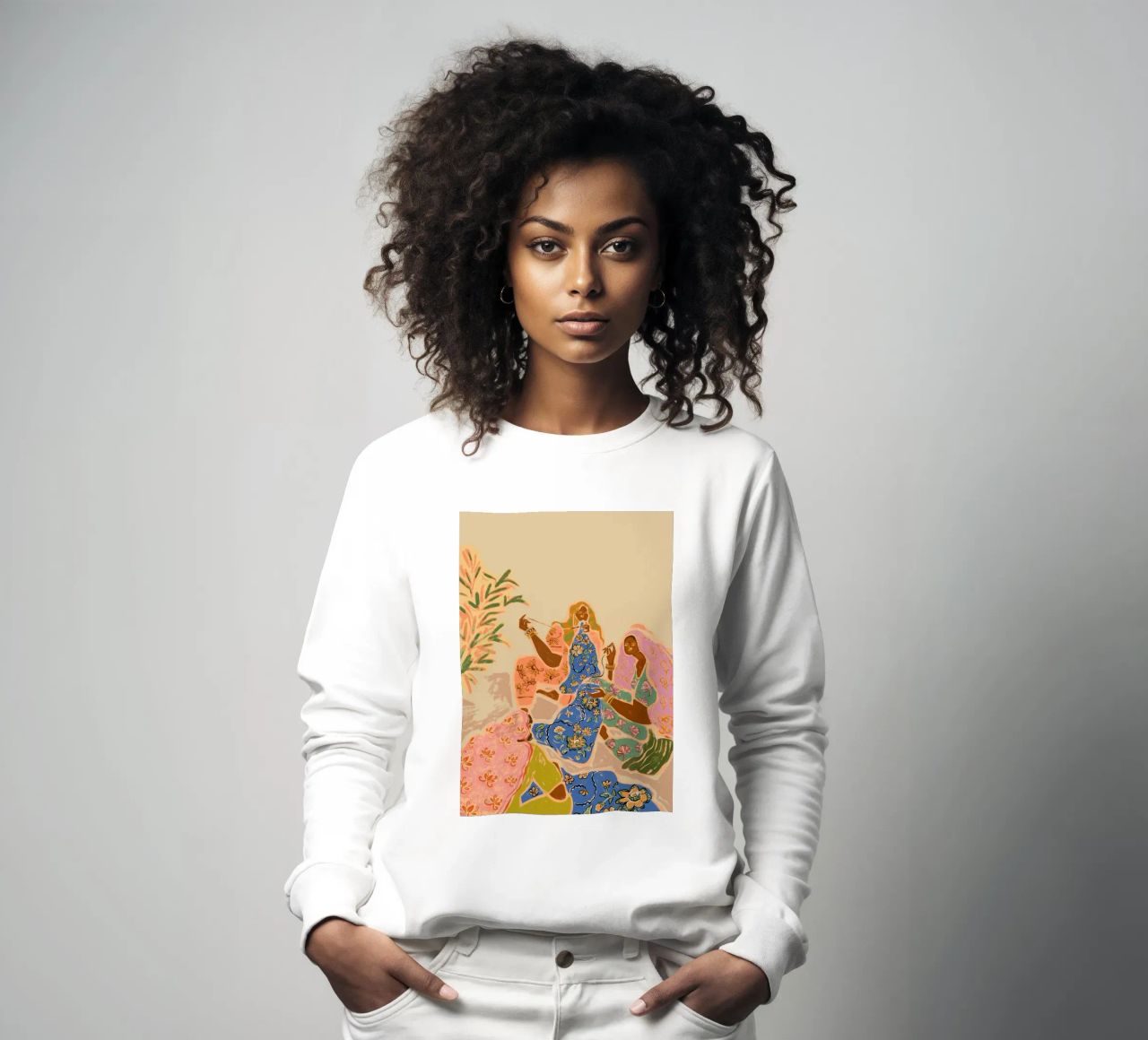 Arty Guava - Raduno delle donne felpa da YOUTH DIAMOND ART