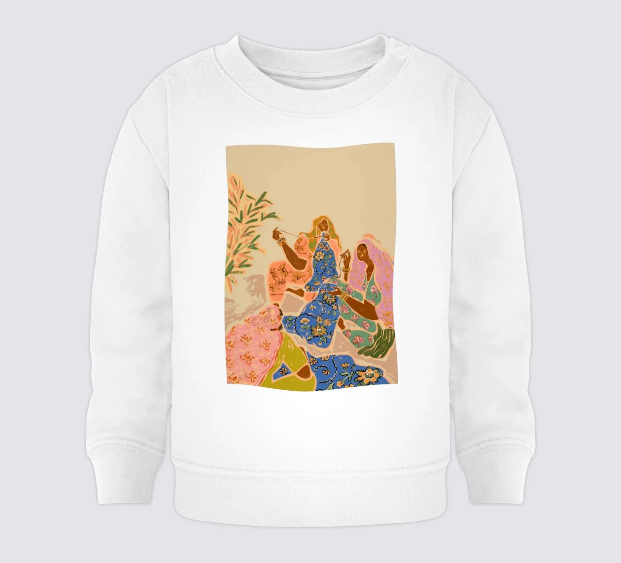 Arty Guava - Raduno delle donne felpa neonato da YOUTH DIAMOND ART