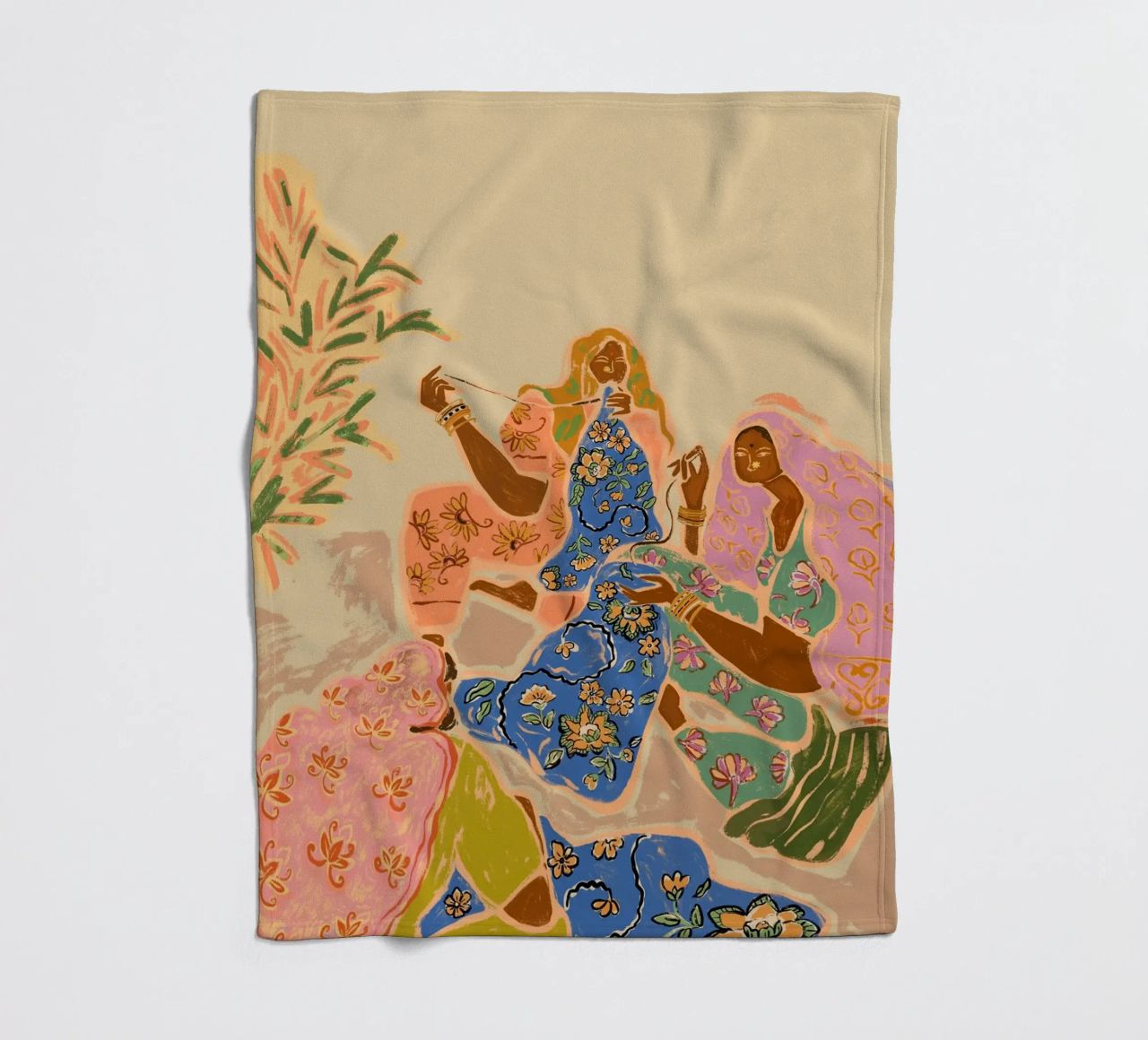 Arty Guava - Raduno delle donne coperta in pile da YOUTH DIAMOND ART