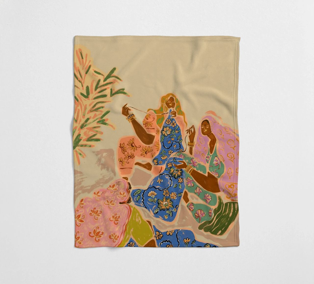 Arty Guava - Raduno delle donne coperta in pile da YOUTH DIAMOND ART