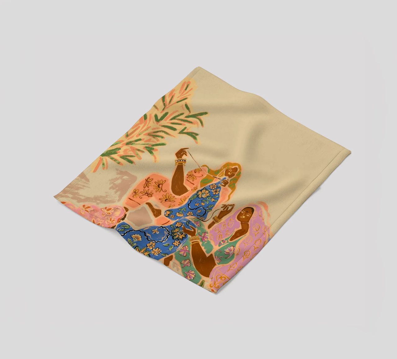 Arty Guava - Raduno delle donne coperta in pile da YOUTH DIAMOND ART
