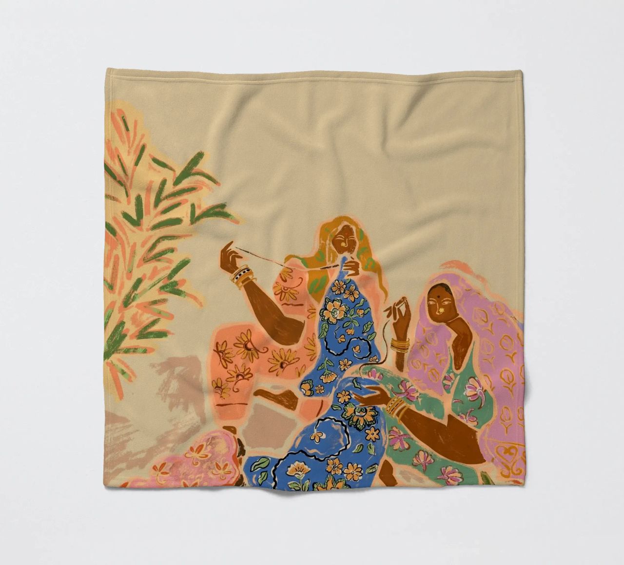 Arty Guava - Raduno delle donne coperta in pile da YOUTH DIAMOND ART