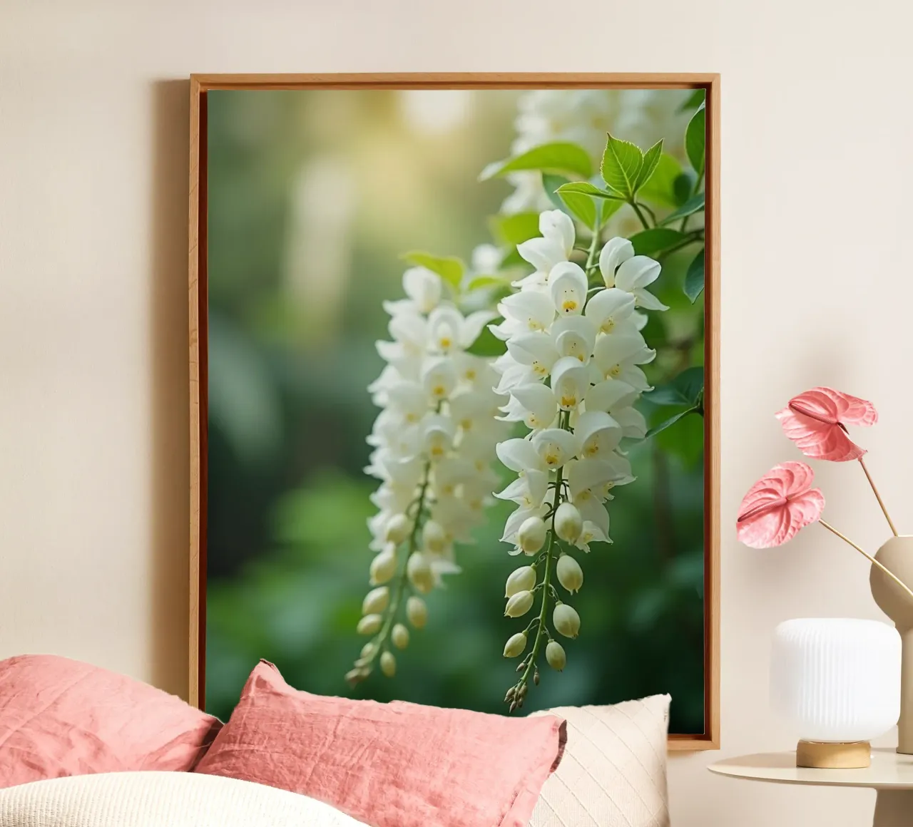 Geheime botanica canvas met Baklijst van Bold Blooms