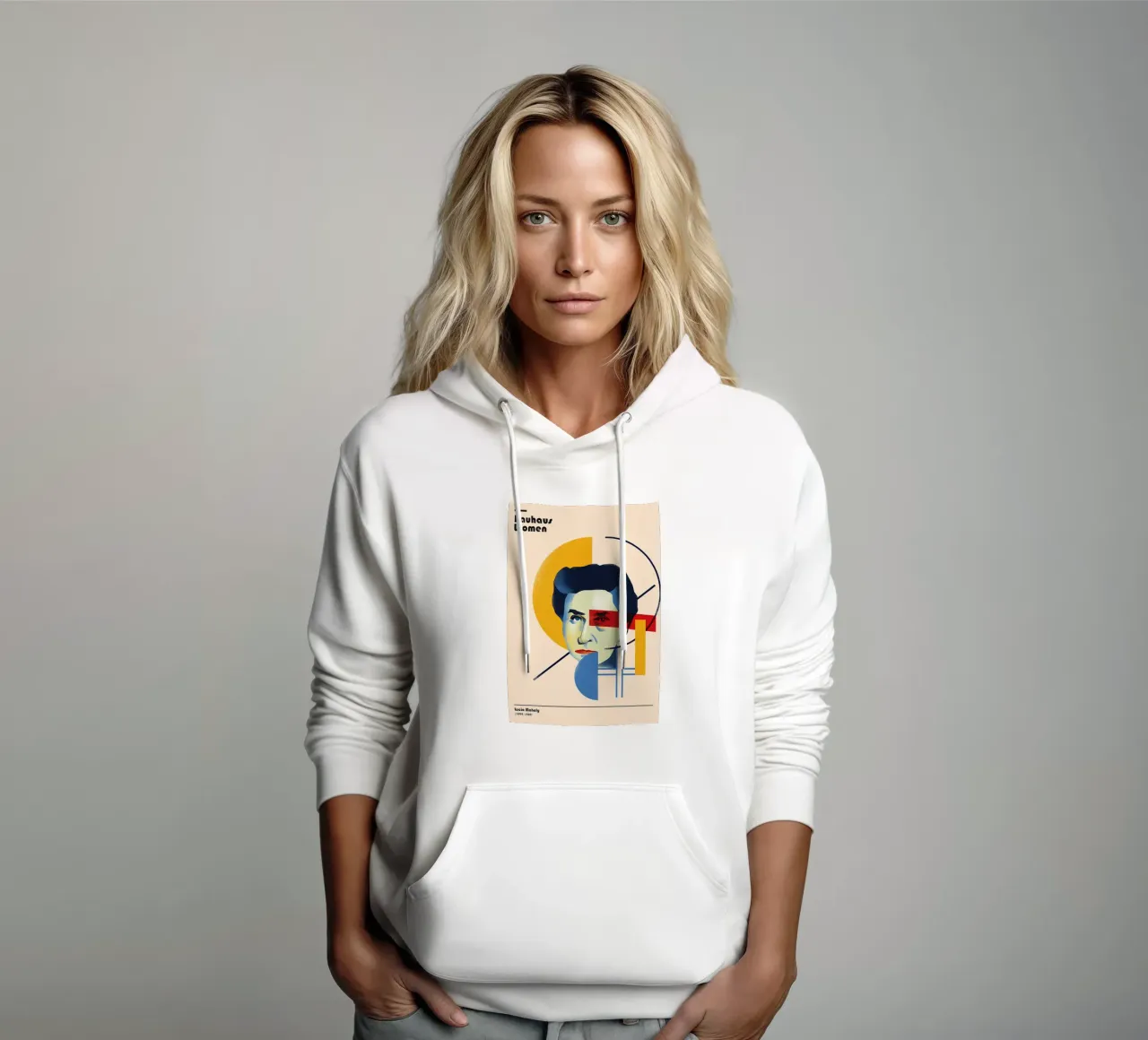 Bauhaus felpa con cappuccio da Maegan