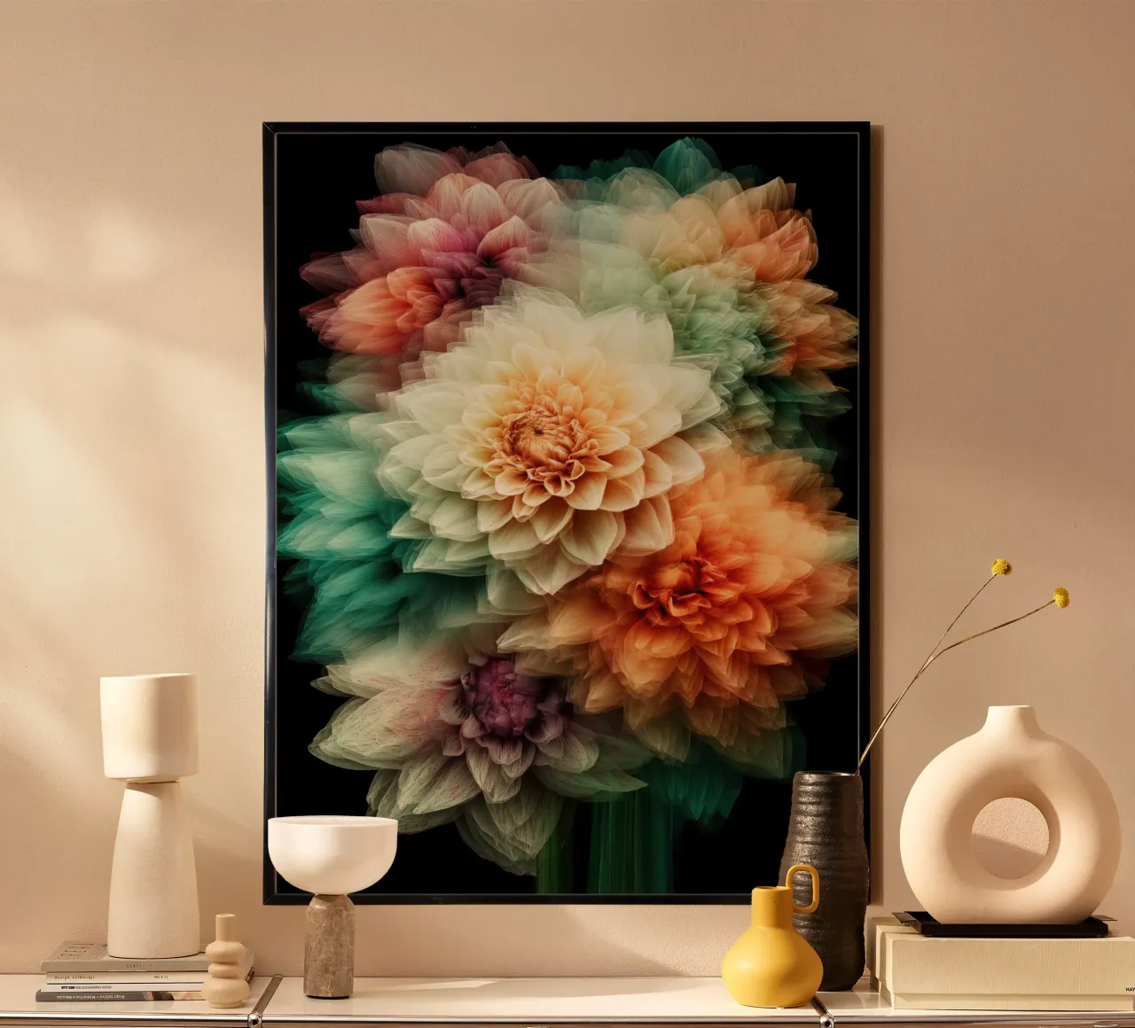 Arte da parete di Imagine poster con telaio in alluminio da Imagine
