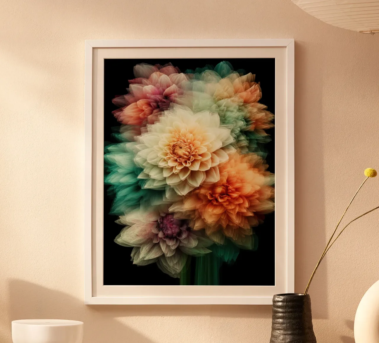 Arte da parete di Imagine poster con telaio in alluminio da Imagine