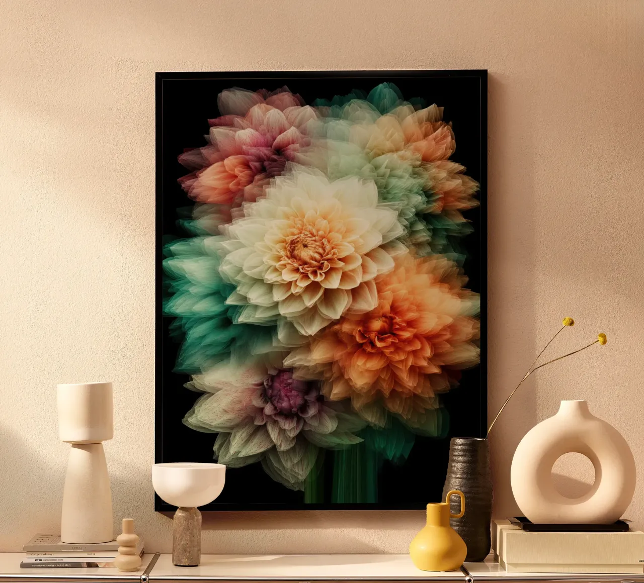 Arte da parete di Imagine poster con telaio in alluminio da Imagine