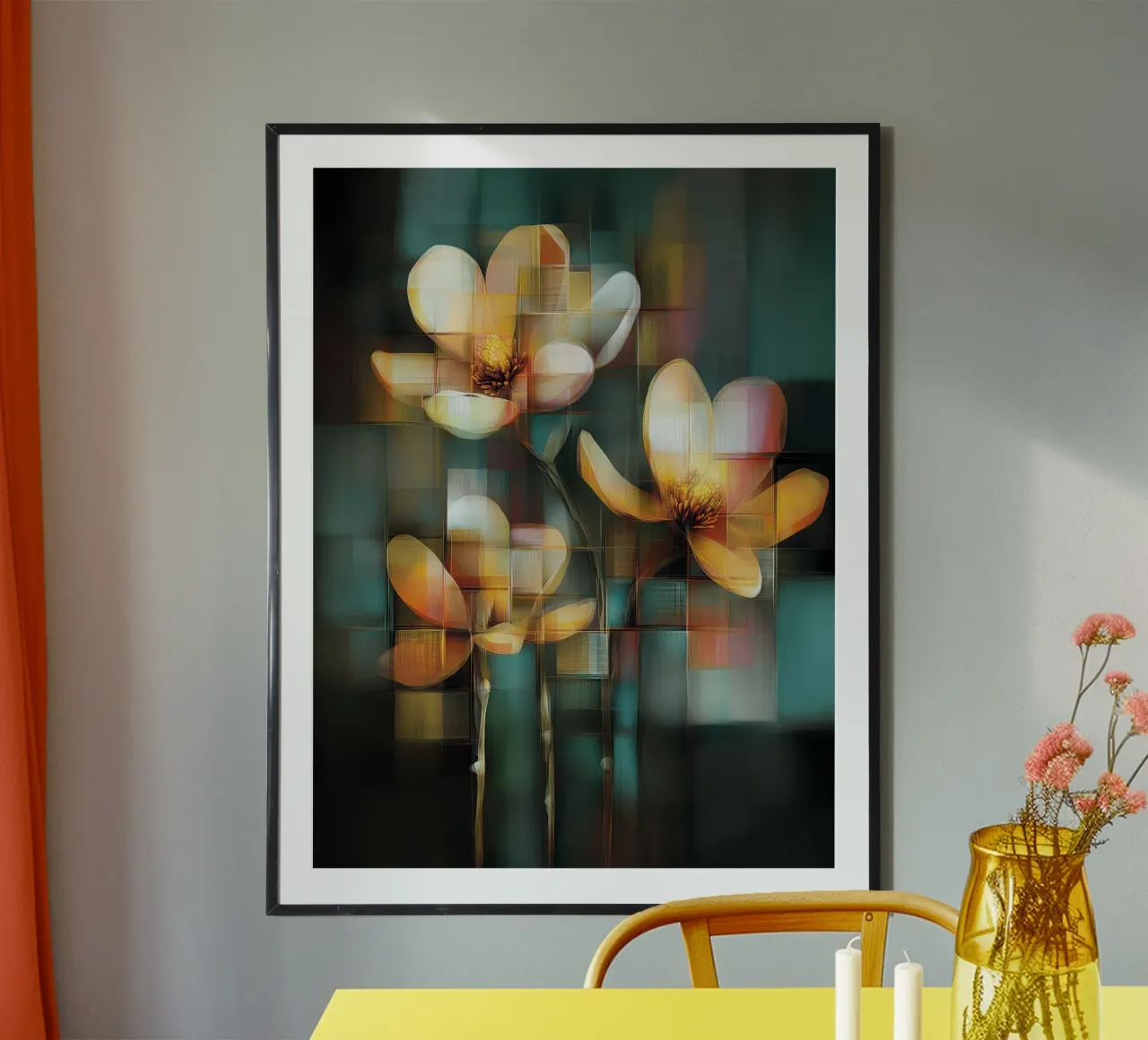 Arte da parete di Imagine poster con telaio in plastica da Imagine