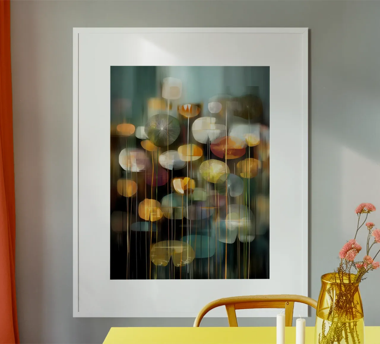 Arte da parete di Imagine poster con telaio in legno da Imagine