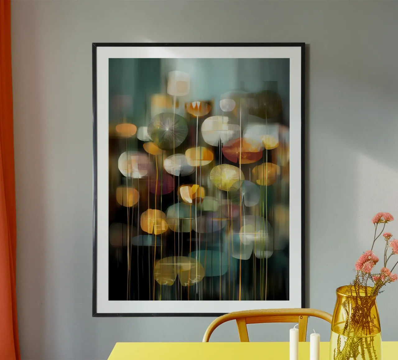 Arte da parete di Imagine poster con telaio in legno da Imagine