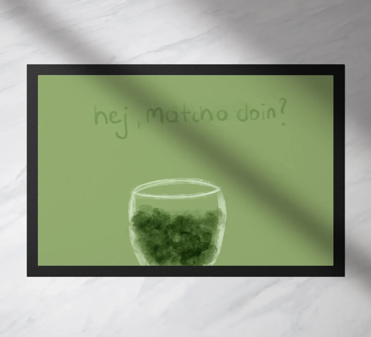 Hej, matcha doin? zerbino da kind thoughts to paper