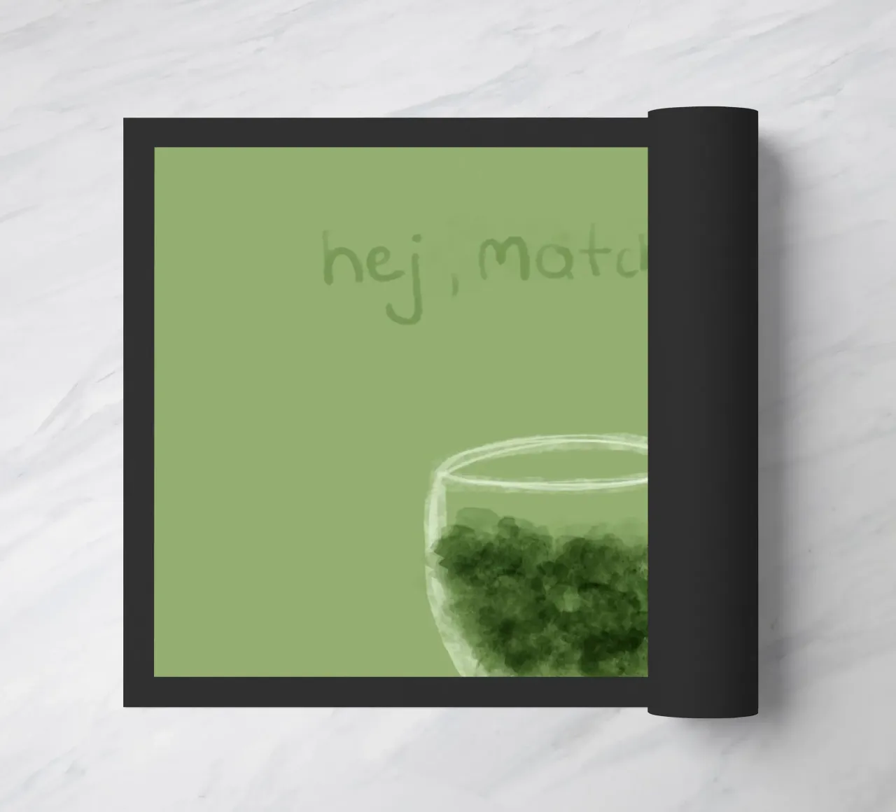 Hej, matcha doin? zerbino da kind thoughts to paper