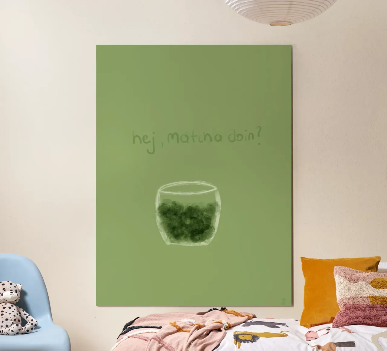 Hej, matcha doin? hahnemühle by kind thoughts to paper