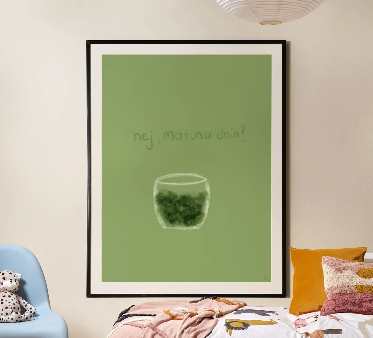 Hej, matcha doin? hahnemühle by kind thoughts to paper