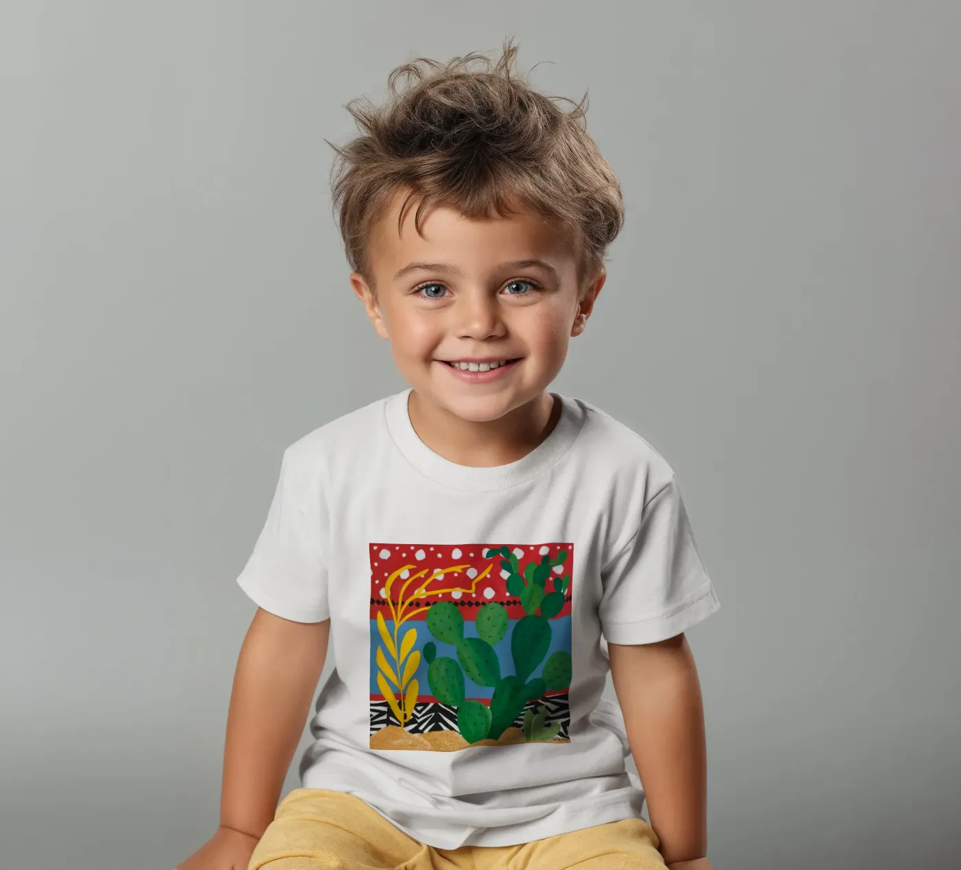Carnevale del cactus rubino t-shirt bambini da Dawn Light