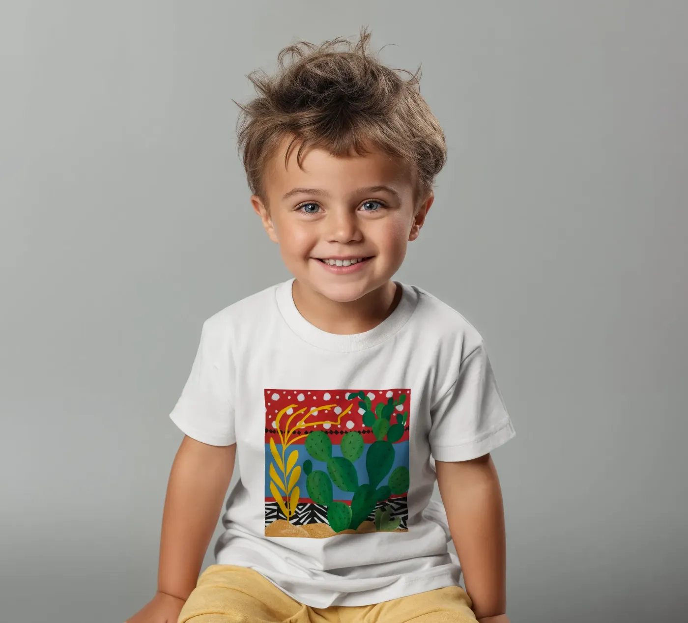 Carnevale del cactus rubino t-shirt bambini da Dawn Light