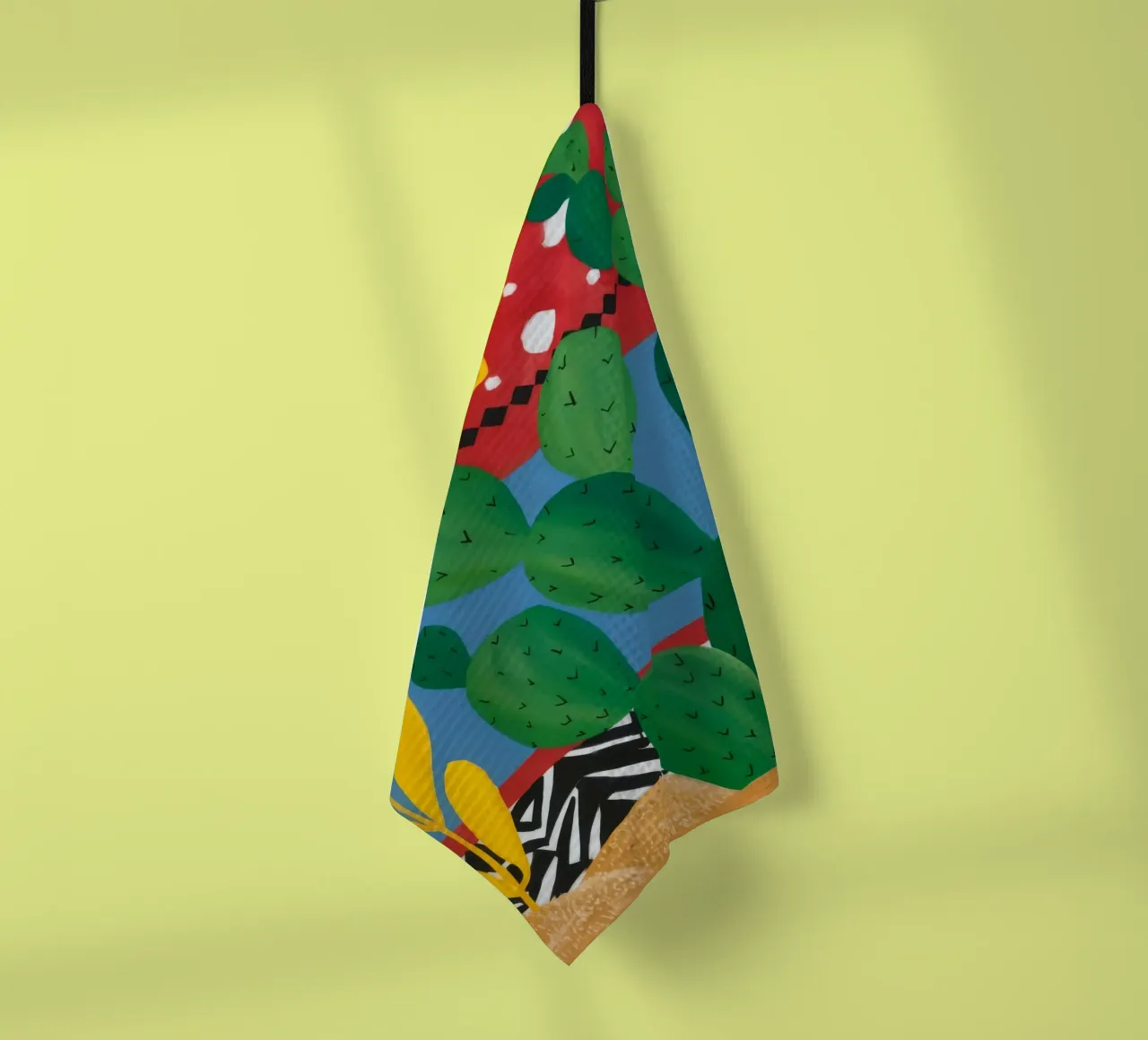 Carnaval de Ruby Cactus torchon de Dawn Light