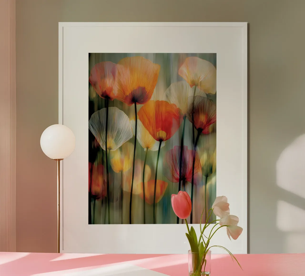 Arte da parete di Imagine poster con telaio in legno da Imagine