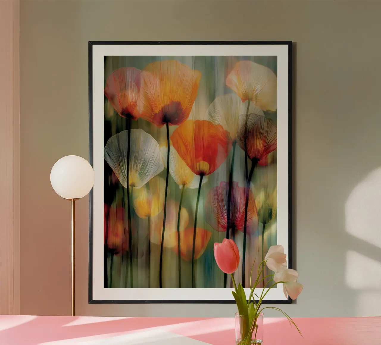 Arte da parete di Imagine poster con telaio in legno da Imagine