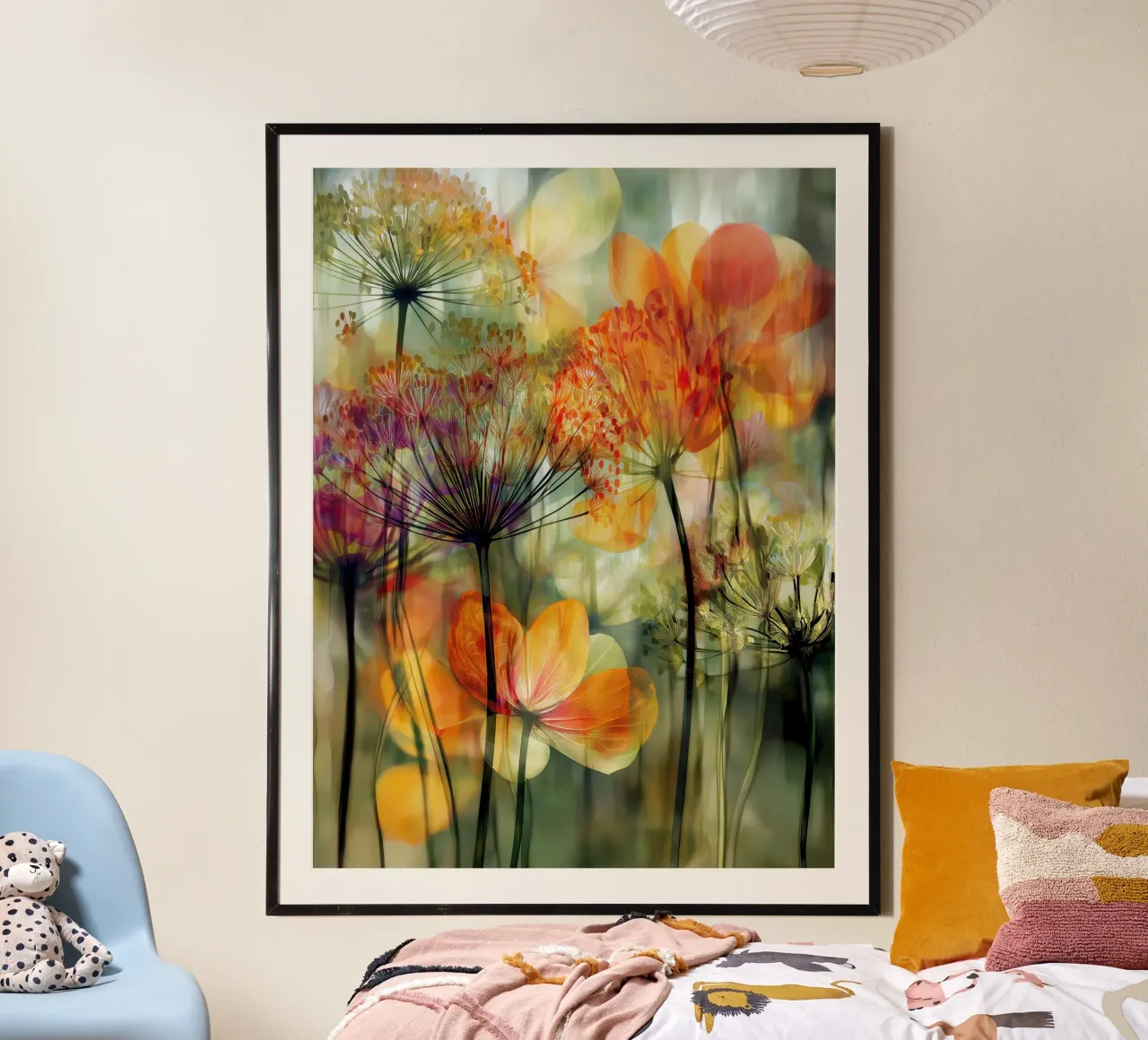 Arte da parete di Imagine poster con telaio in legno da Imagine