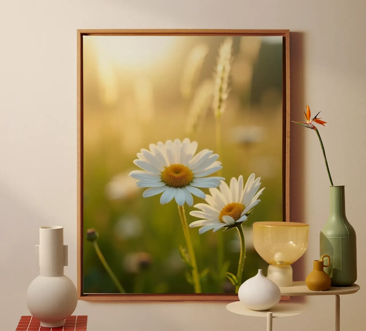 Geheime Botanik Leinwand mit Schattenfugenrahmen von Bold Blooms