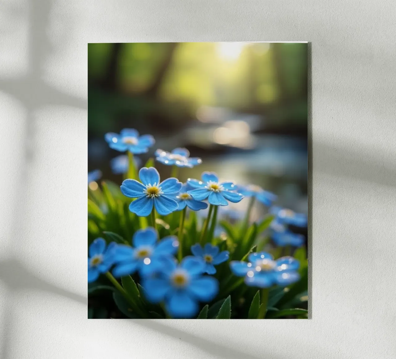 Secret Botanica acrylic glass by Bold Blooms