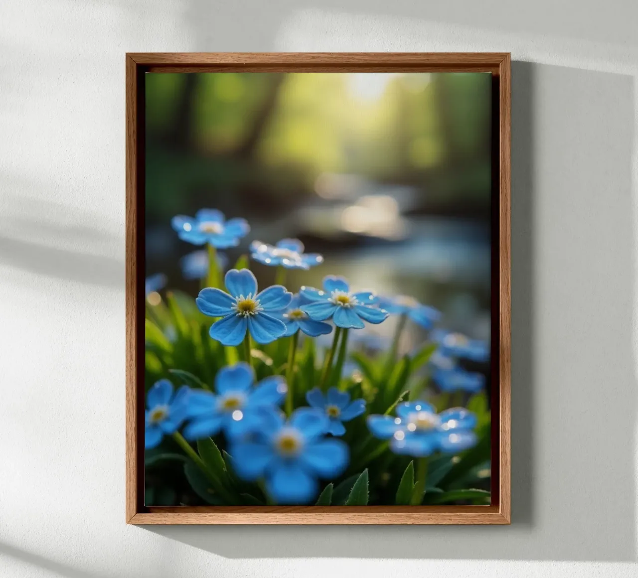 Geheime botanica canvas met Baklijst van Bold Blooms