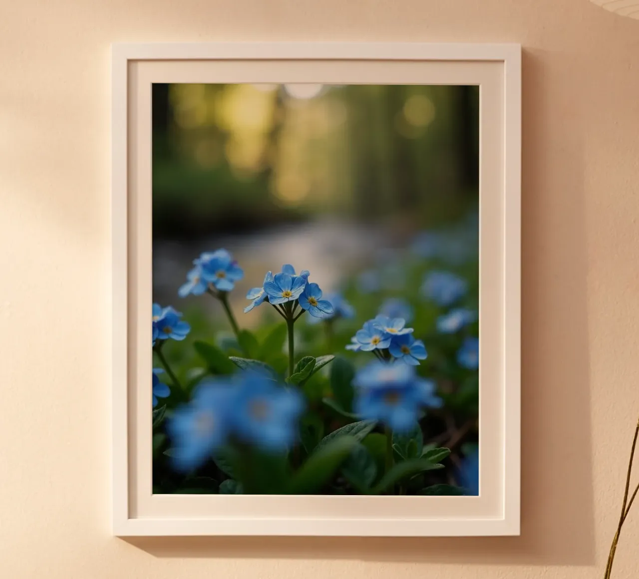 Botanica segreta poster con telaio in alluminio da Bold Blooms