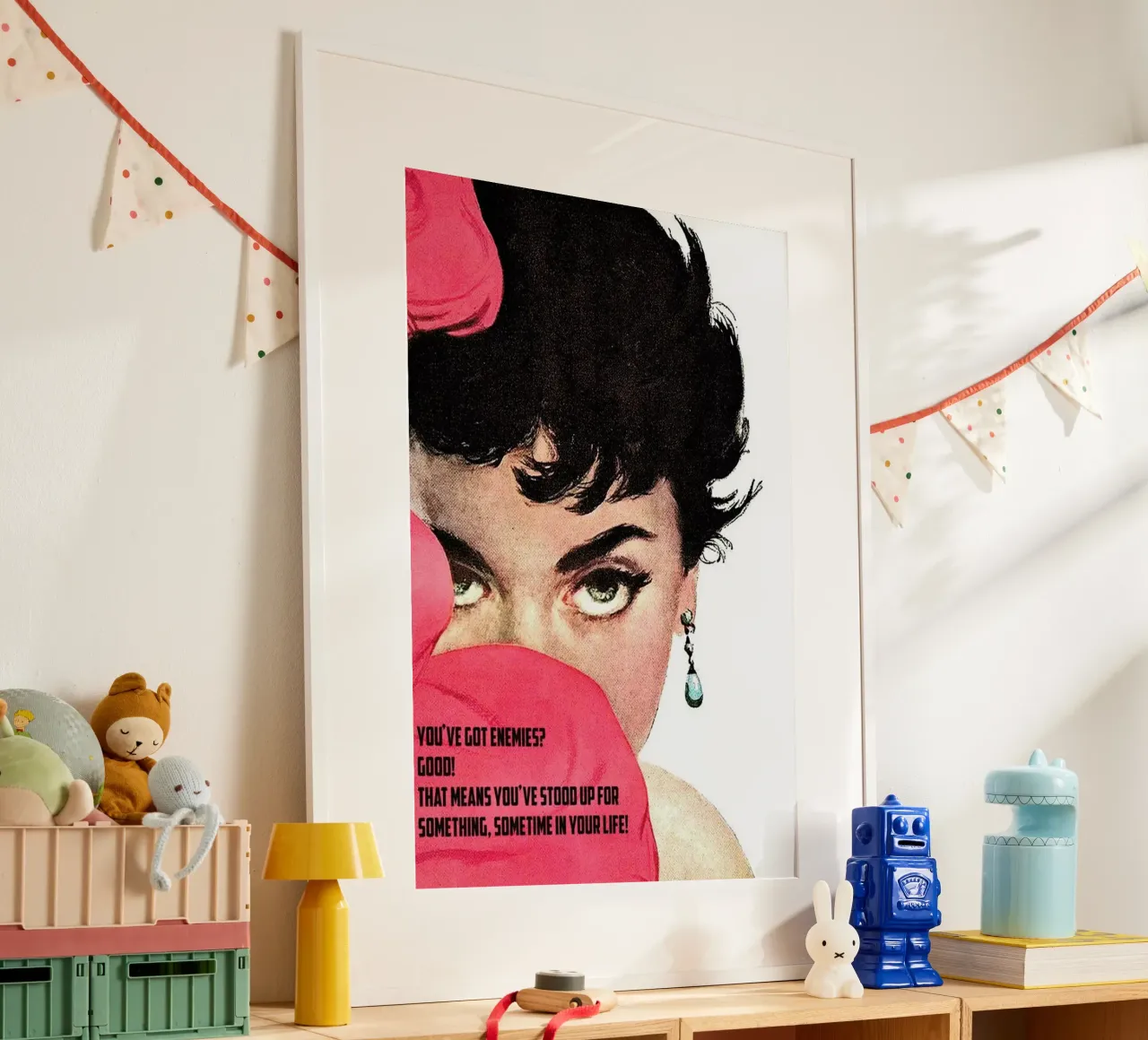 You've Got Enemies? hahnemühle by Gallery Print and Art Limited