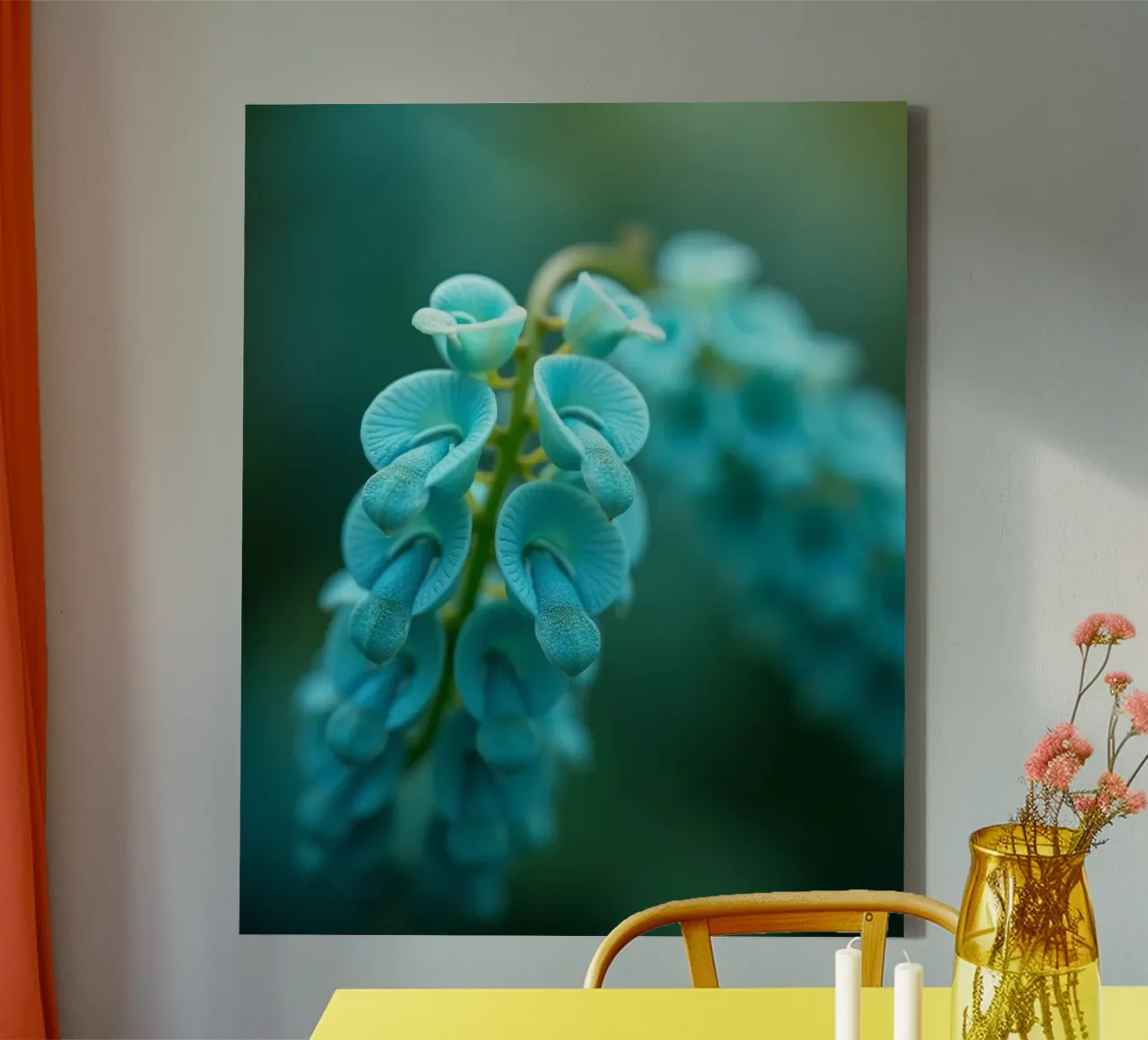 Geheime botanica canvas met Baklijst van Bold Blooms