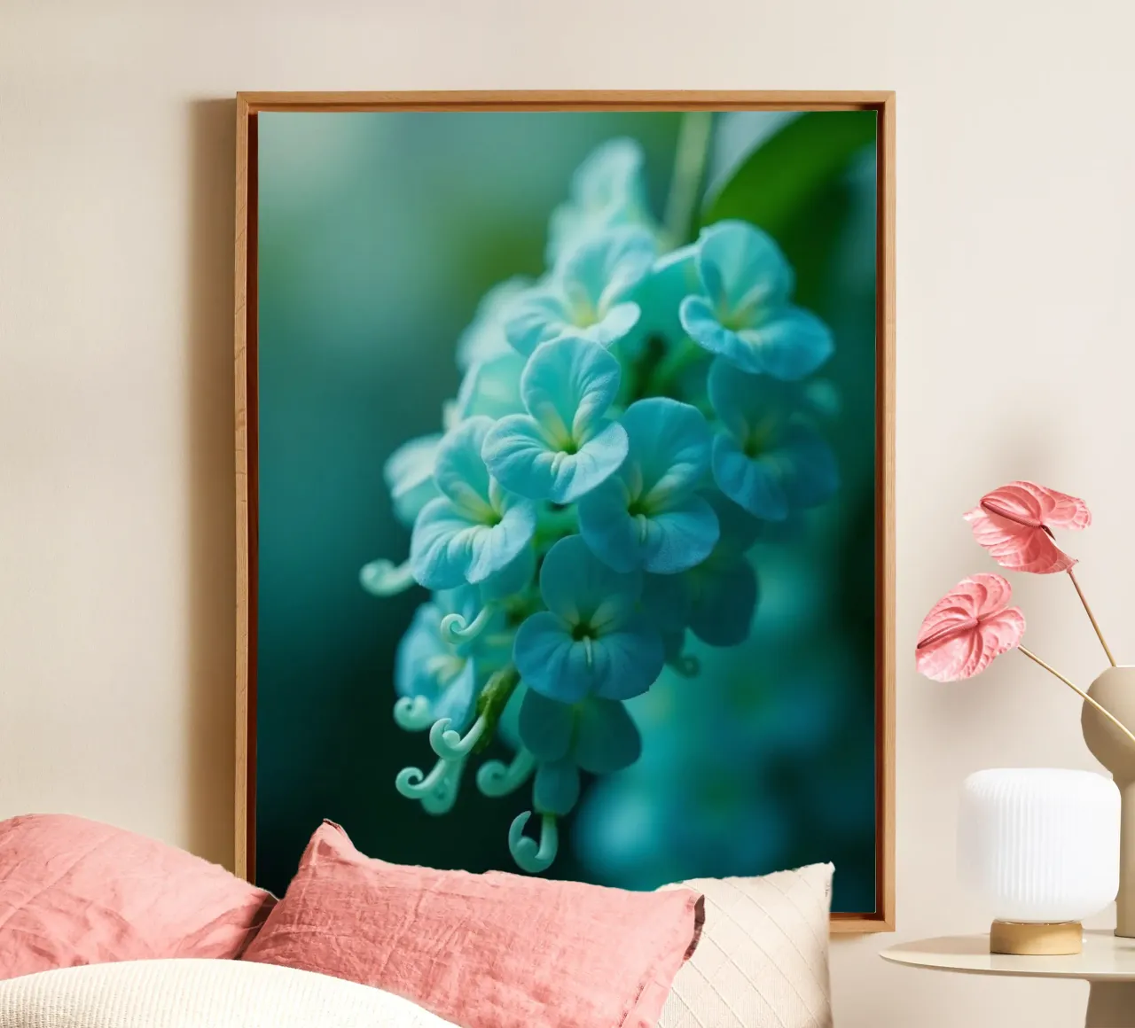 Geheime botanica canvas met Baklijst van Bold Blooms