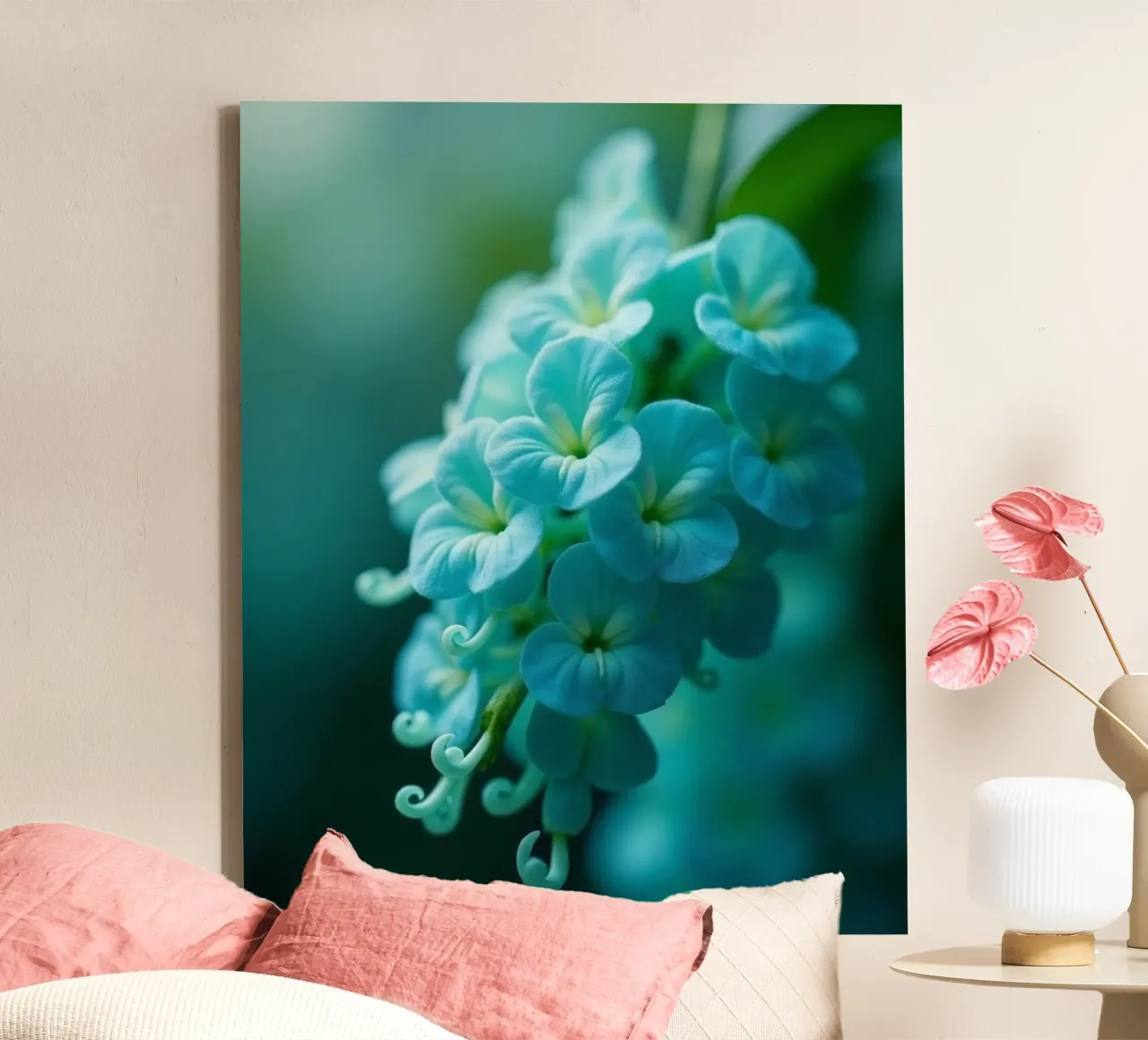 Geheime botanica canvas met Baklijst van Bold Blooms