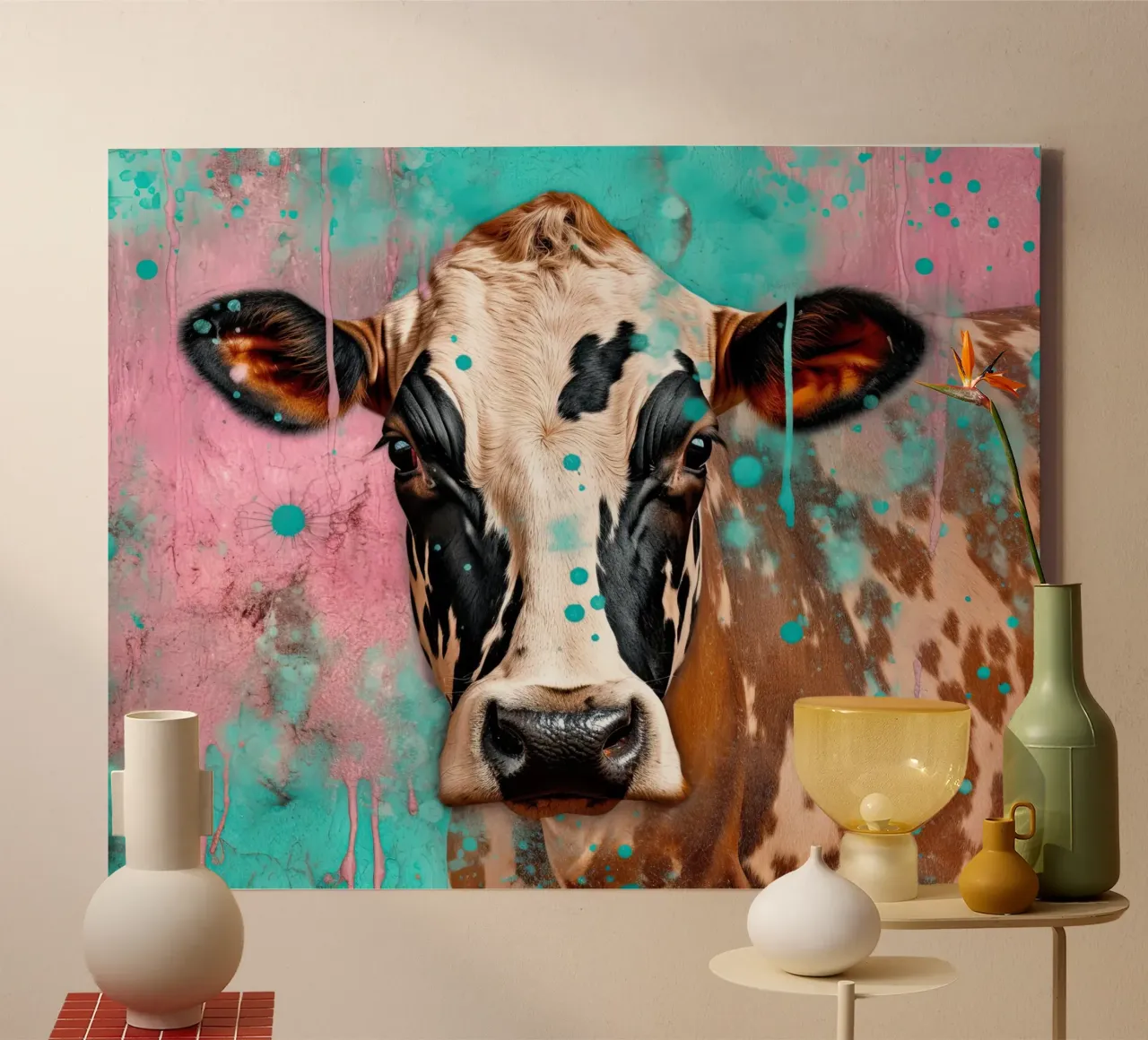 Wall-art by Imagine canvas with Floater frame by Imagine