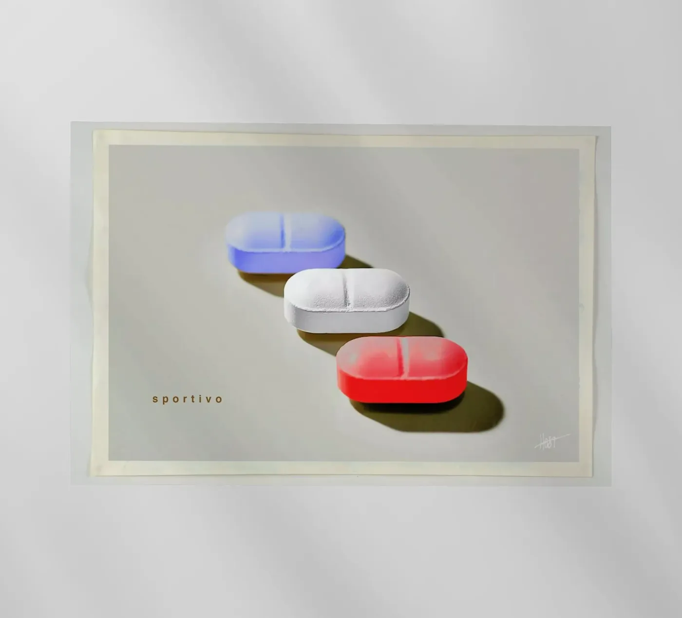 Interdependence 06 backlit folie van Joachim Høst