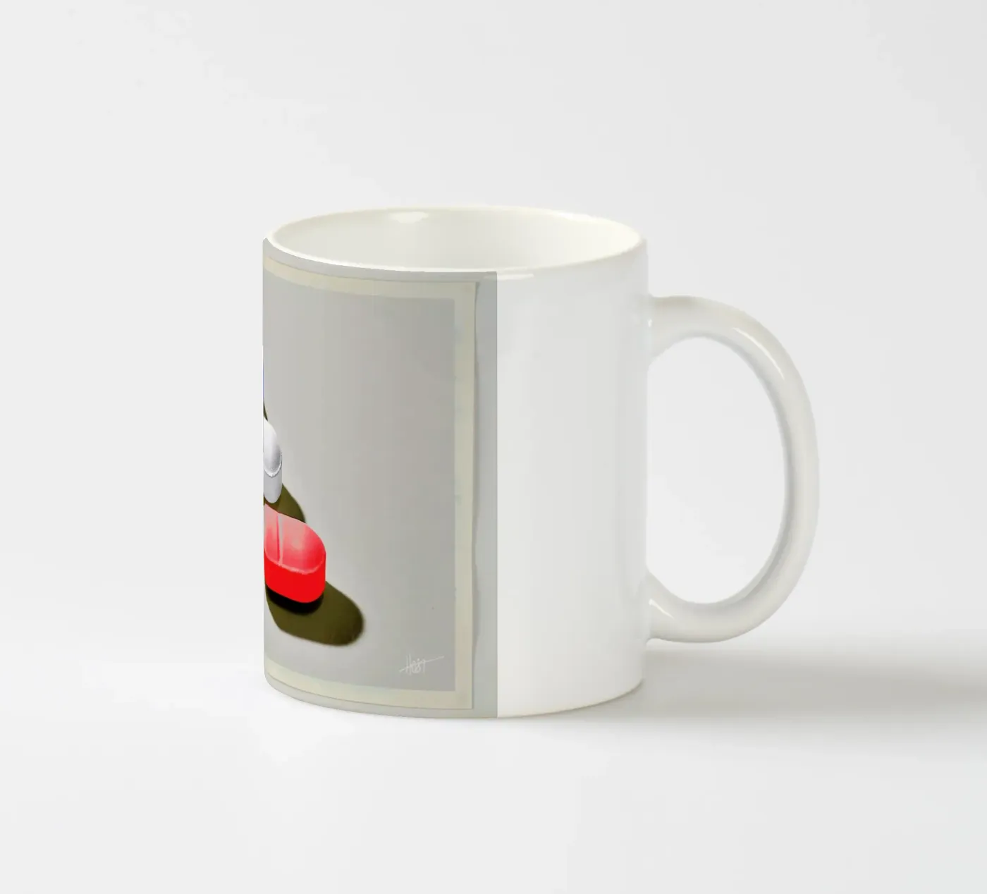 Interdependence 06 ceramic mug by Joachim Høst