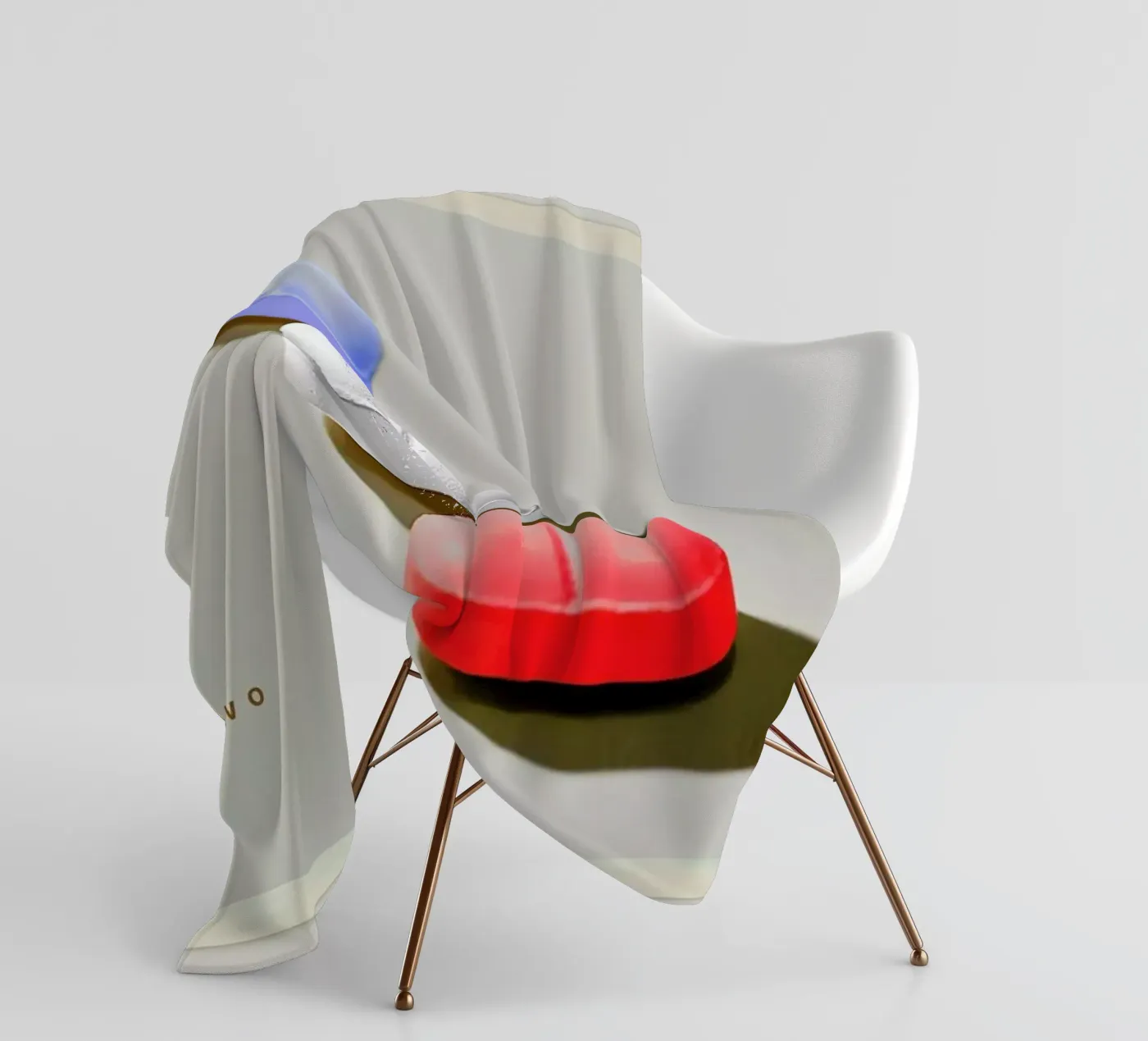 Interdependence 06 Fleecedecke von Joachim Høst