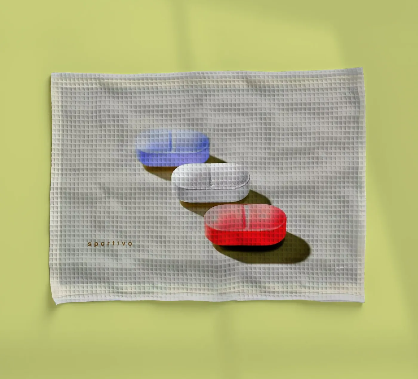 Interdependence 06 tea towel by Joachim Høst