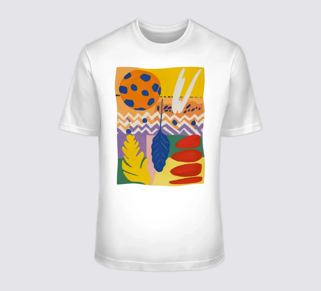 Rhythmic Abstract Play t-shirt by Dawn Light