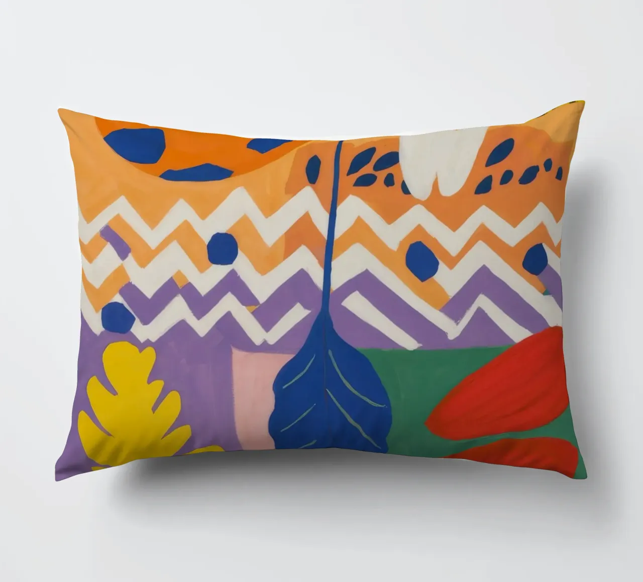 Rhythmic Abstract Play decorative cushion by Dawn Light