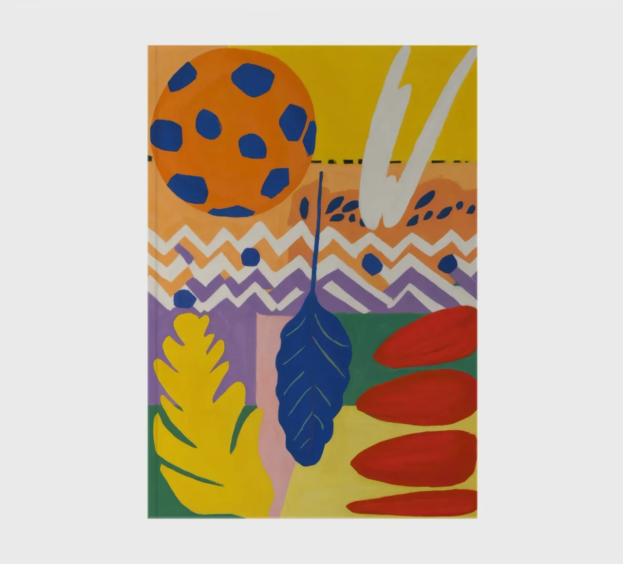 Rhythmic Abstract Play notebook by Dawn Light