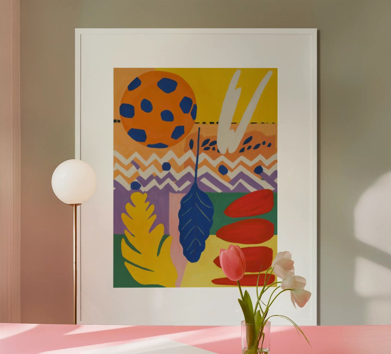 Jeu rythmique abstrait poster de Dawn Light