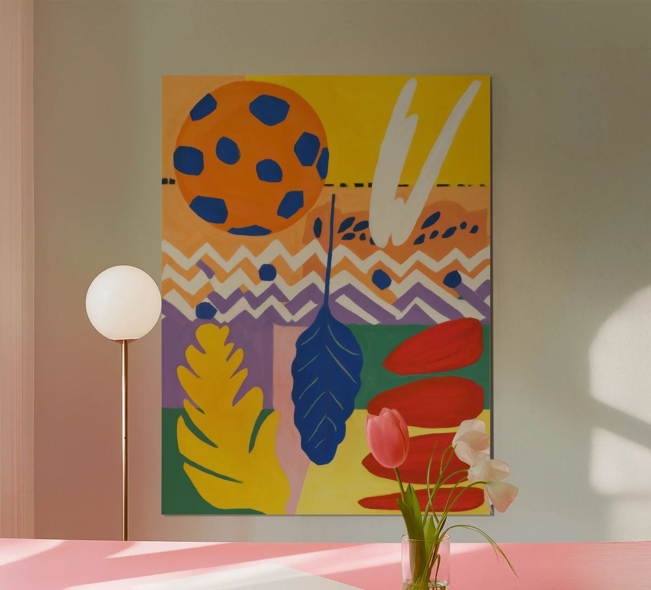 Jeu rythmique abstrait poster de Dawn Light