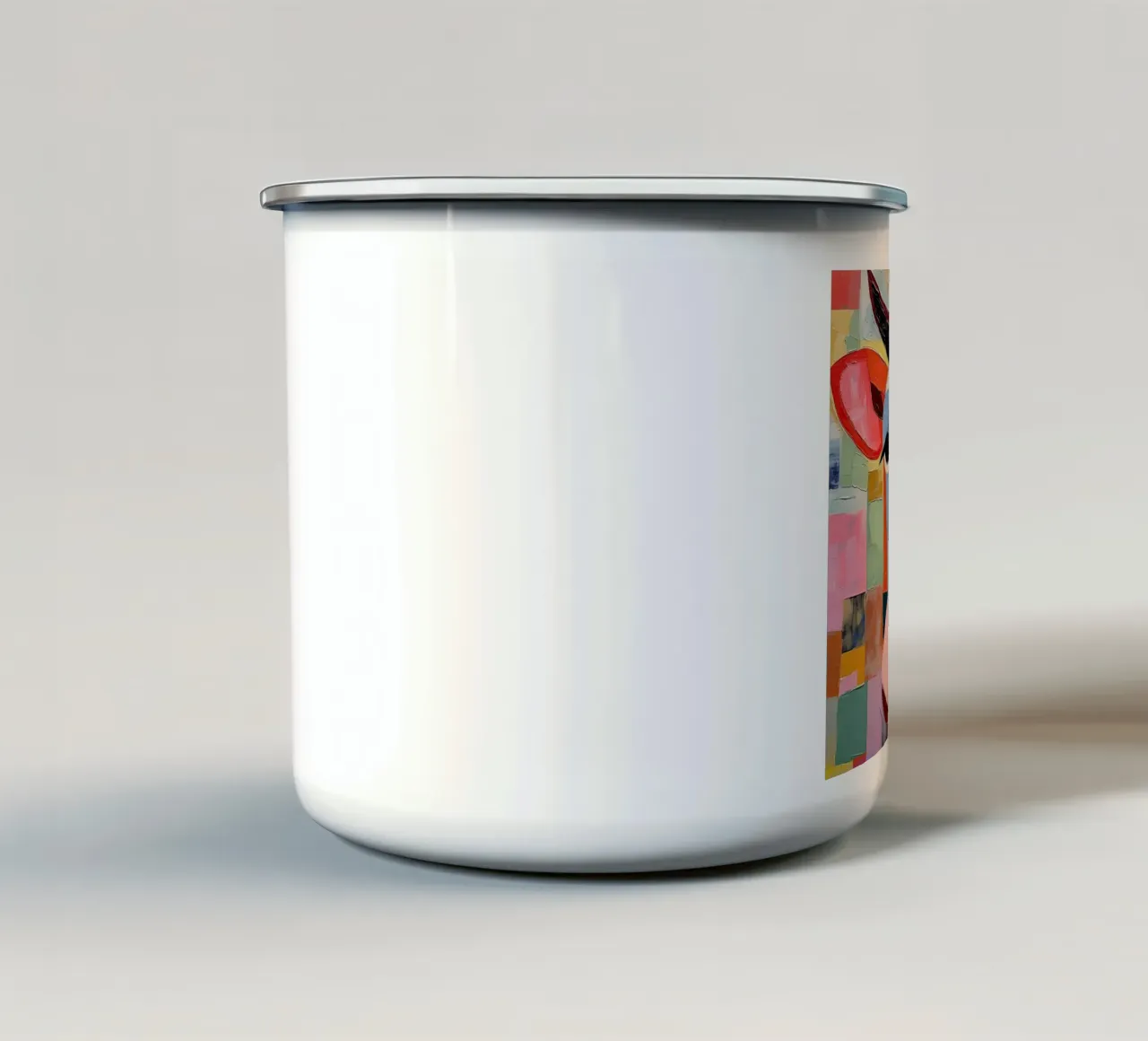 Arte da parete di Imagine tazza in smalto da Imagine