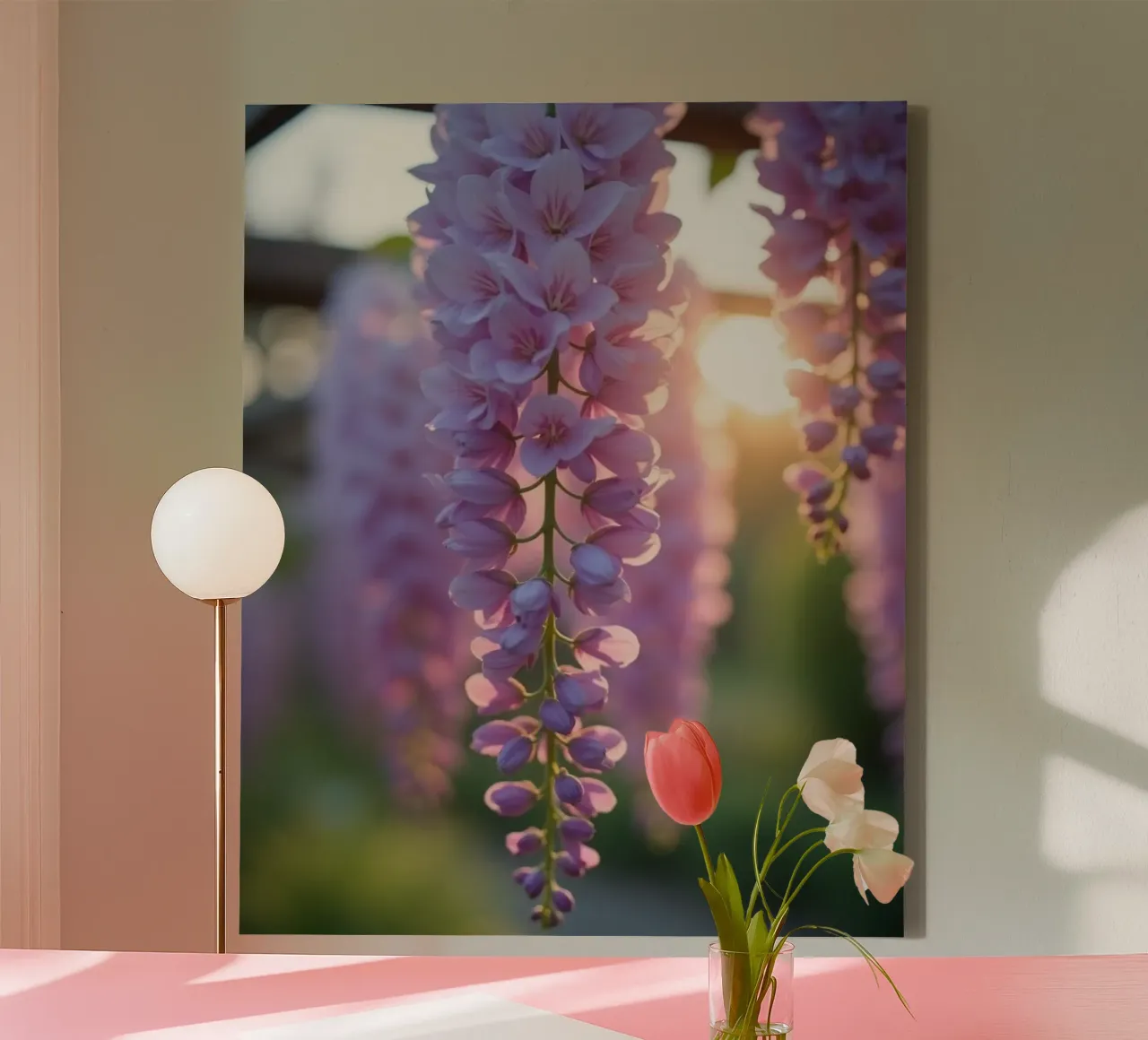 Geheime botanica canvas met Baklijst van Bold Blooms