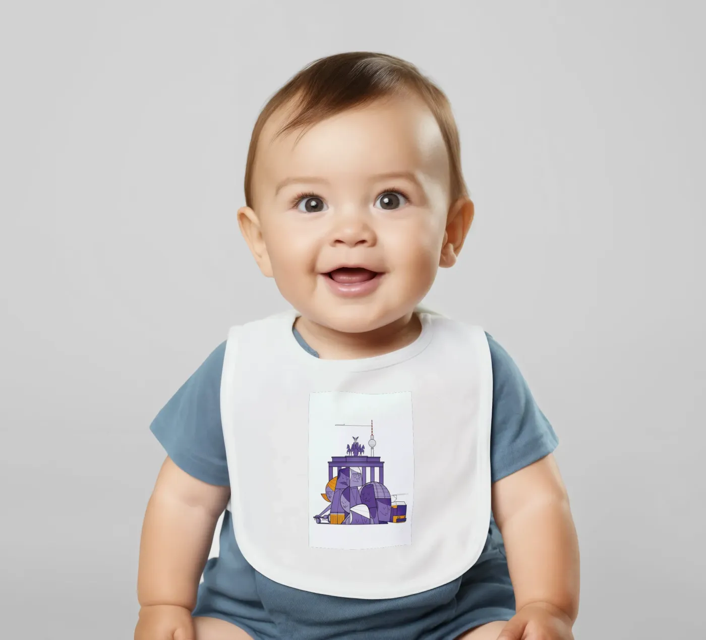 Berlin baby slabbetje van Ale Giorgini