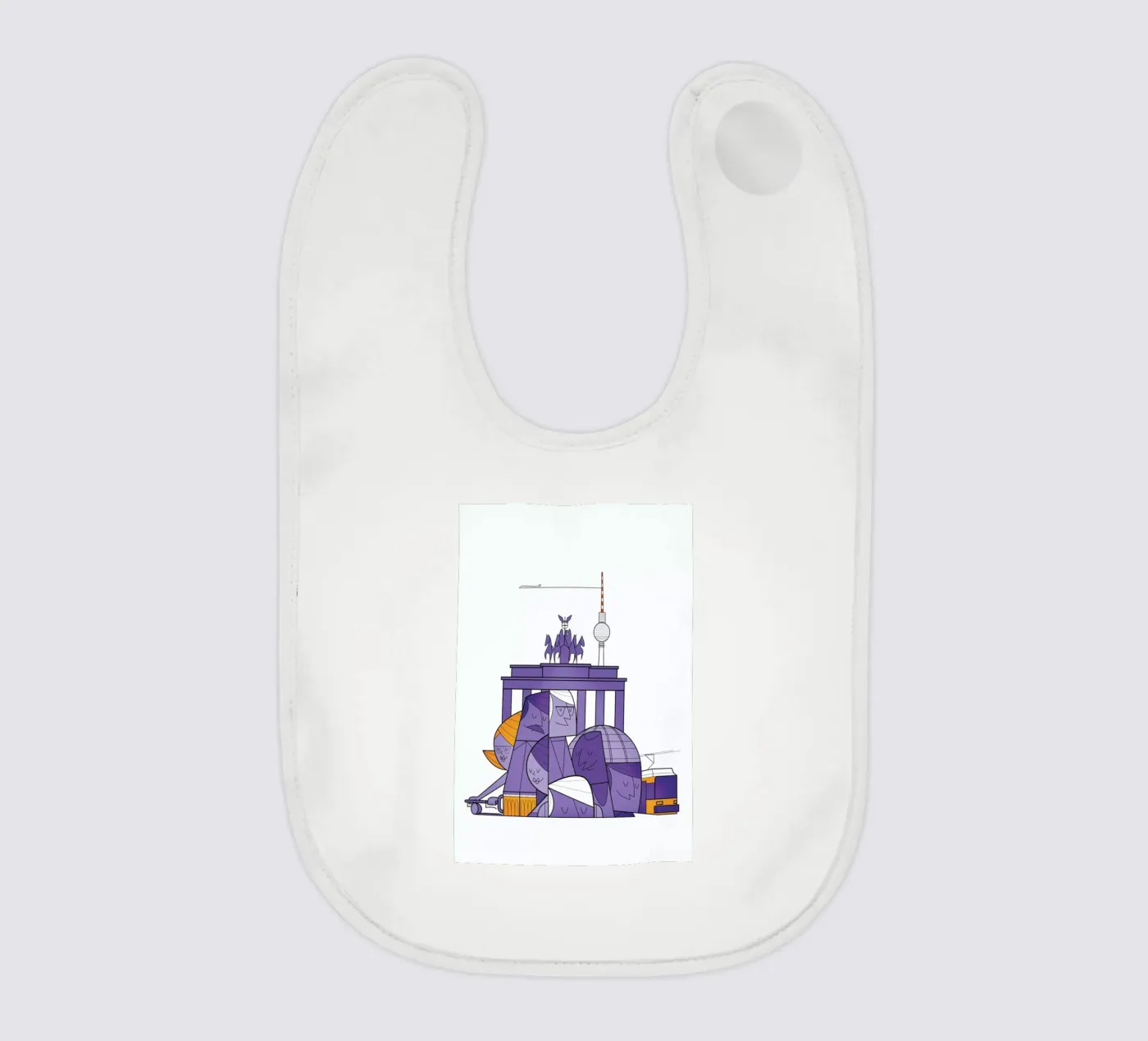 Berlin baby slabbetje van Ale Giorgini