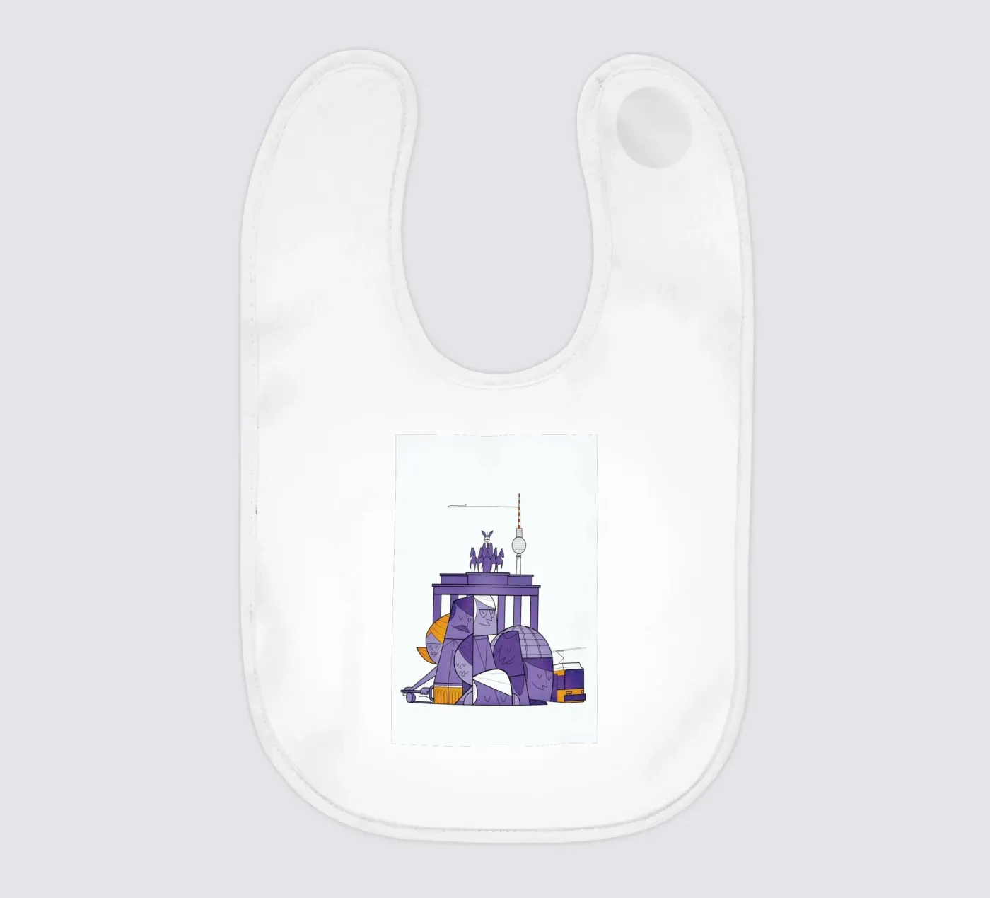 Berlin baby slabbetje van Ale Giorgini