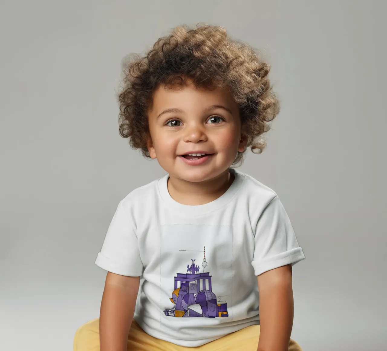 Berlin baby t-shirt by Ale Giorgini